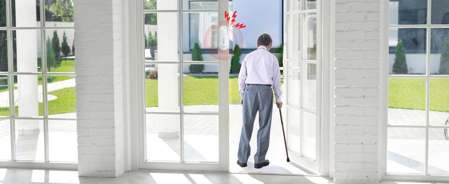 Volume Door Alarm Sensor for Home Security & Child Safety, 120dB Burglar Alarm with 4 Modes - Window & for Pool, Office, Shop, Business Volume Door Alarm Sensor for Home Security & Child Safety, 120dB Burglar Alarm with 4 Modes - Window & for Pool, Office, Shop, Business