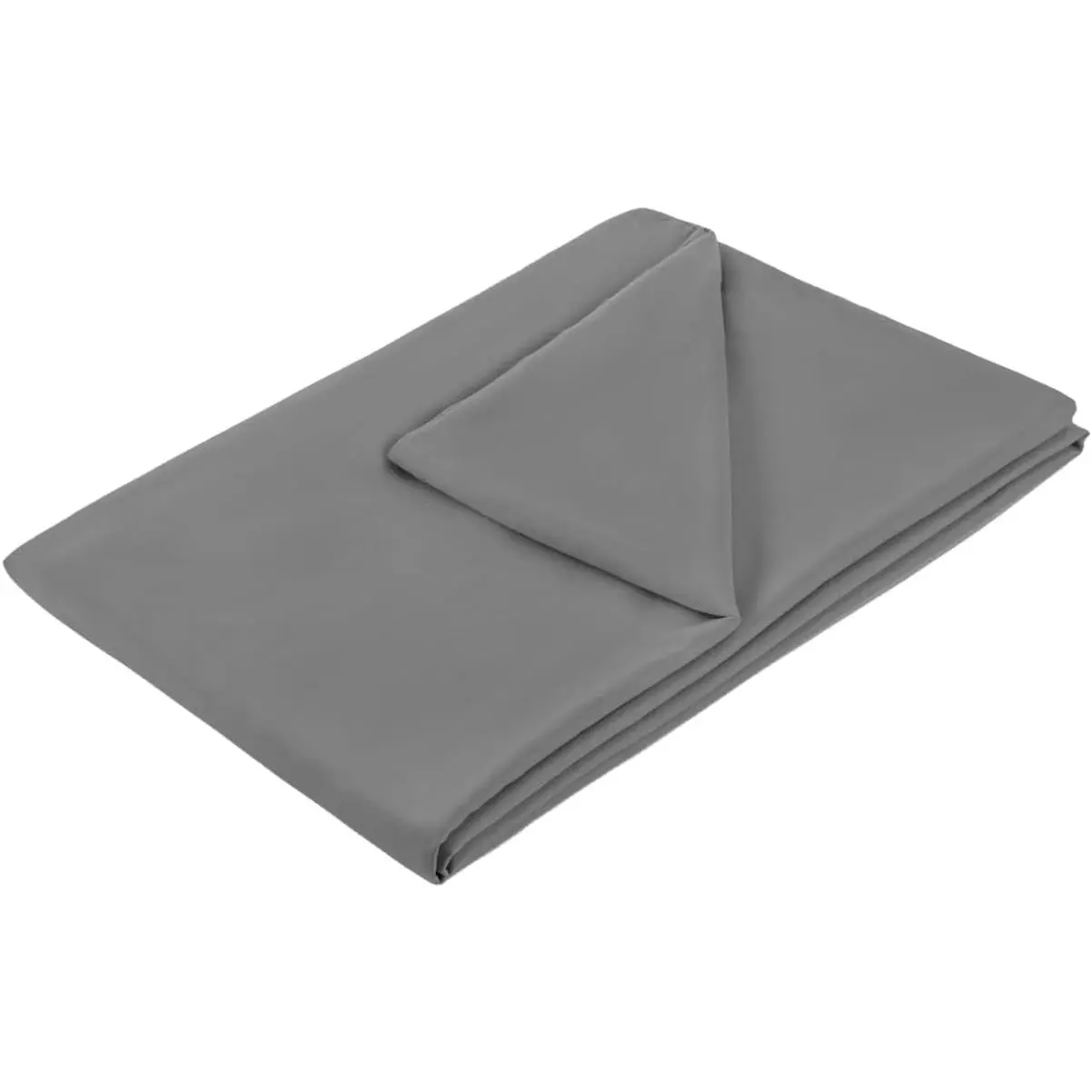 Weighted Blanket Cover, Weighted Blanket Cover 48x72, Dark Grey, Removable Cover for Weighted Blankets, 8Ties