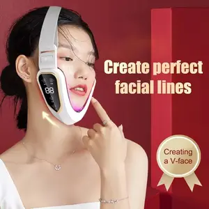 Face Neck Chin Massager, USB Rechargeable Facial Beauty Device, Perfect Gift for Women, Holiday Gift, New Model V80