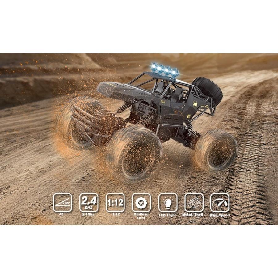 Cars Remote Control Car 1:12 Off Road Truck, Metal Shell LED Headlights Offroad Monster RC Truck, 4x4 All Terrain Hobby RC Cars Toys For Boys Kids Adults Gifts 8-12,Toys For Boys 12,Rc Monster Truck,Mini Rc Car,Rc Car,Monster Truck,Rc Cars,Kids Toys Gifts