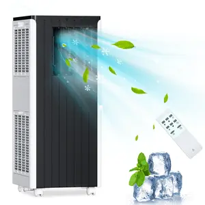 OP-8,000 BTU Portable Air Conditioner， 3 Speeds & 24H Timer, Smart/Sleep Mode,- 3-in-1 AC Unit Cools 350 Sq.Ft, 50dB Ultra Quiet, with Dehumidifier, Fan, Cool, 24-Hour Timer Mode,