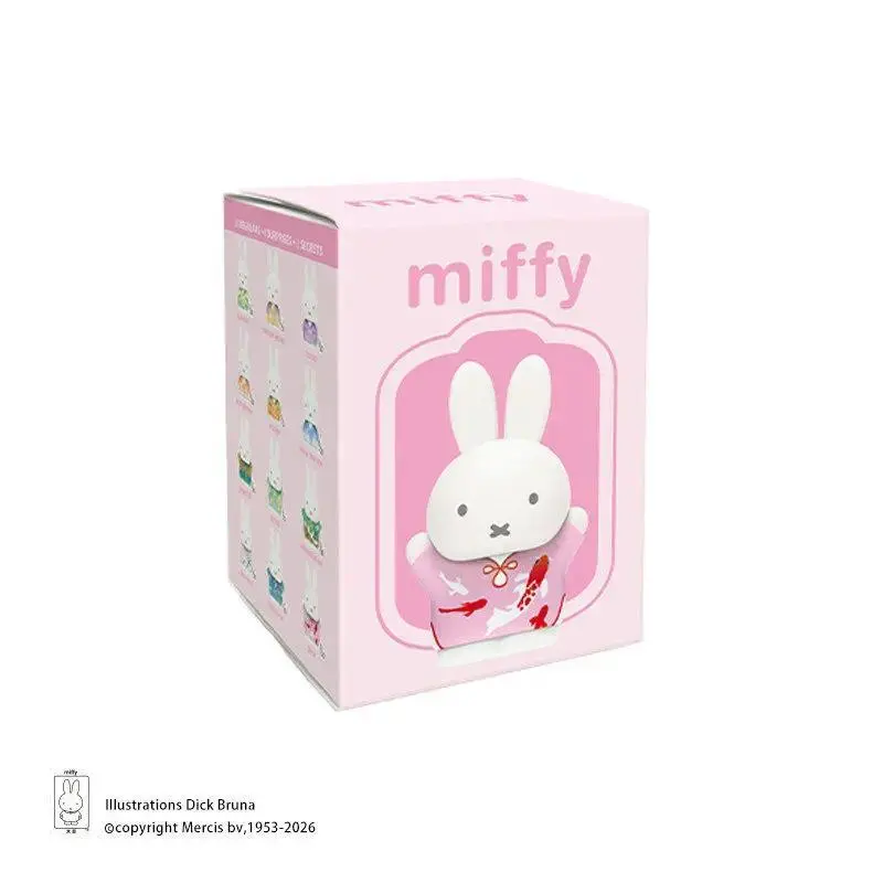 New Kawaii Miffy Cartoon Cute Genuine Blind Box Doll Desktop Decoration Figure Birthday Gift Gift Toy for Girl