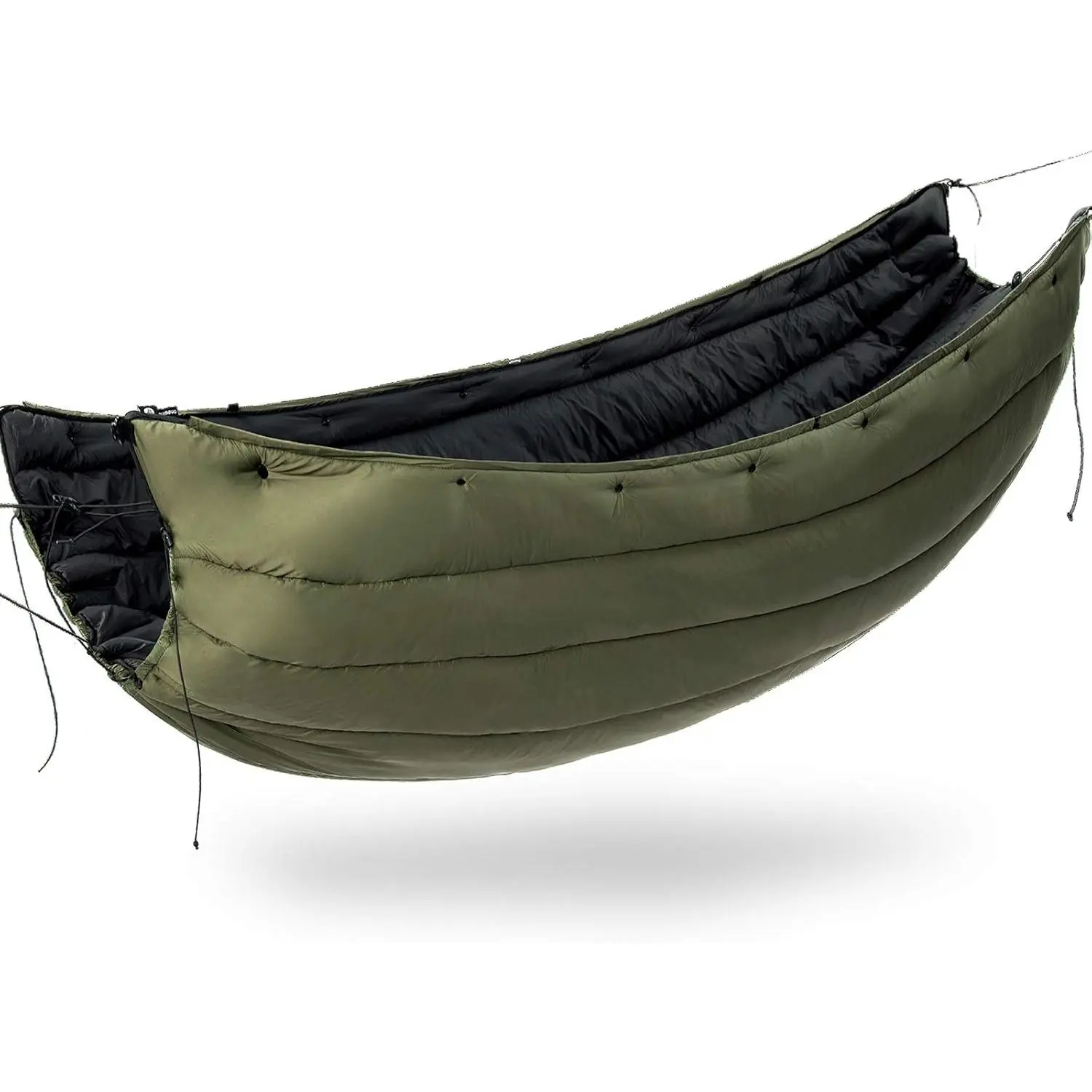 Double Hammock Underquilt Warm Insulation Ultralight 3-4 Season Camping Quilt, Portable for Hiking, Backpacking
