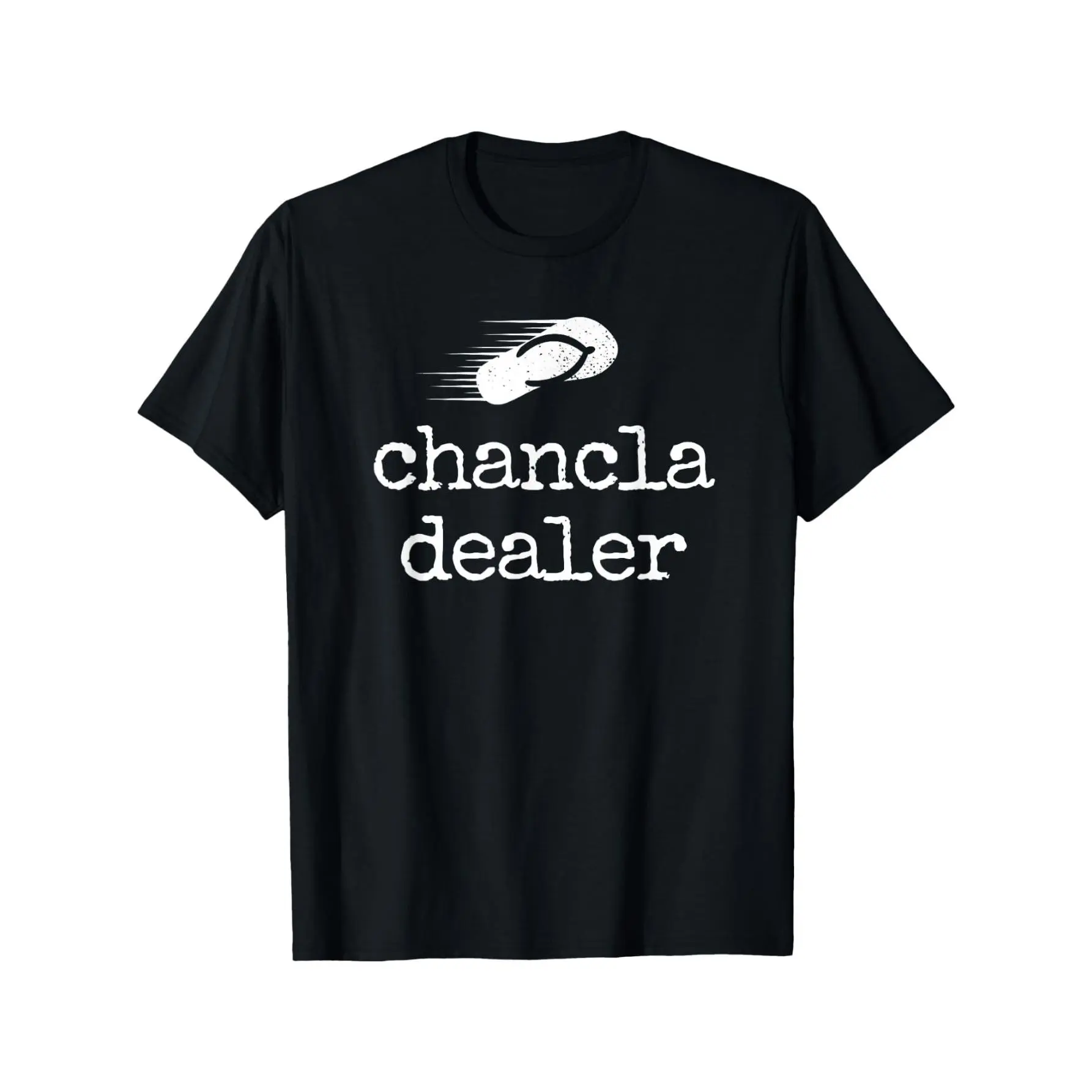 [100% Cotton] 100% Cotton Chancla Dealer Retro Hispanic Heritage Month Funny Chancleta T-Shirt