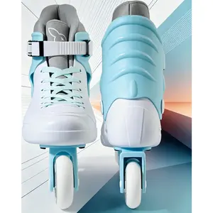 Women Girls Inline Skates Adult Outdoor Indoor Skates Durable Outer Shell Ankle Support ABEC-7 Bearings Solid Comfortable Roller Skates