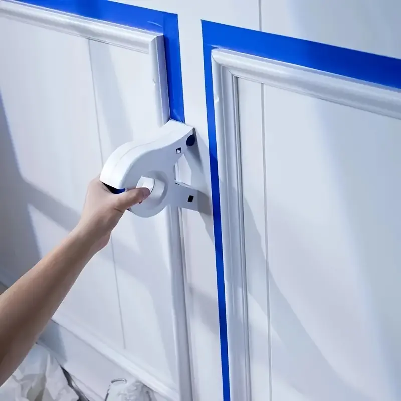 Painter Masking Tape Applicator Machine, Commercial Grade Efficient Wall & Floor Painting Tool, Sealing & Packaging Accessory