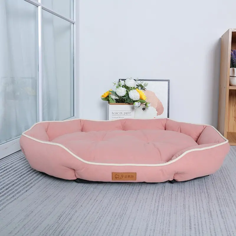 Soft Plush Pet Bed for Dogs and Cats, Warm and Comfortable Indoor Resting Place, Suitable for All Seasons, Cozy Pet House, Puppy Bed, Kitten Bed