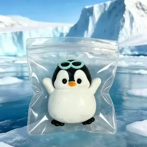 Penguin Squeeze Toy, Soft Slow Bounce Sensory Toy, Ventilation Relaxation Tool, Durable Unique Design, Adult Essential Gift