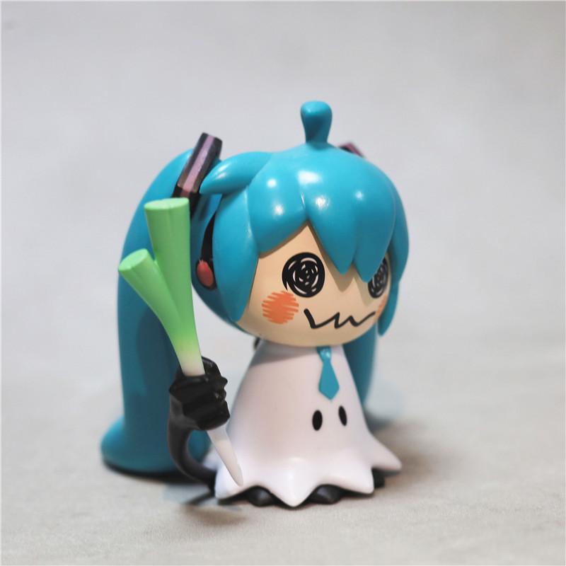 7cm Hatsune Miku Anime Figurine Kawaii Mimikyu Miku Figurine Gk Statue Model Doll Collection Room Desk Decoration Toys Gift