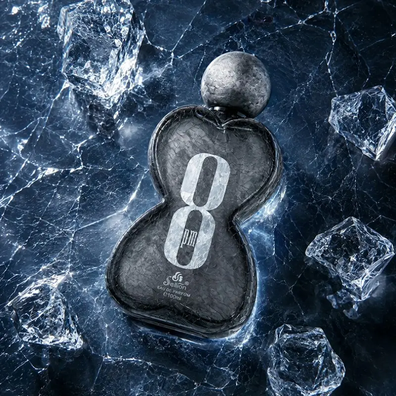 8 Pm Eau De Parfum Spray for Men, Fruit Leather Woody Scent, Perfect Gift for Holidays and Parties, Ideal Birthday Present