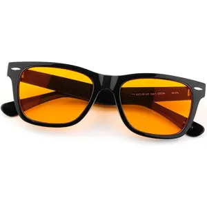 Sleep Glasses 99.9% Blue Light Glasses  AR Coatings  Orange Lens for  Gaming