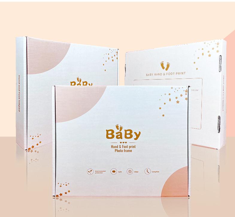 Capture Tiny Miracles! Baby Handprint Footprint Memorial Frame