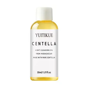 Yuitikue Centella Oil Makeup Remover, Gentle Cleansing, Dissolves Oils, Pure Centella Extract, Madagascar Origin, 30ML