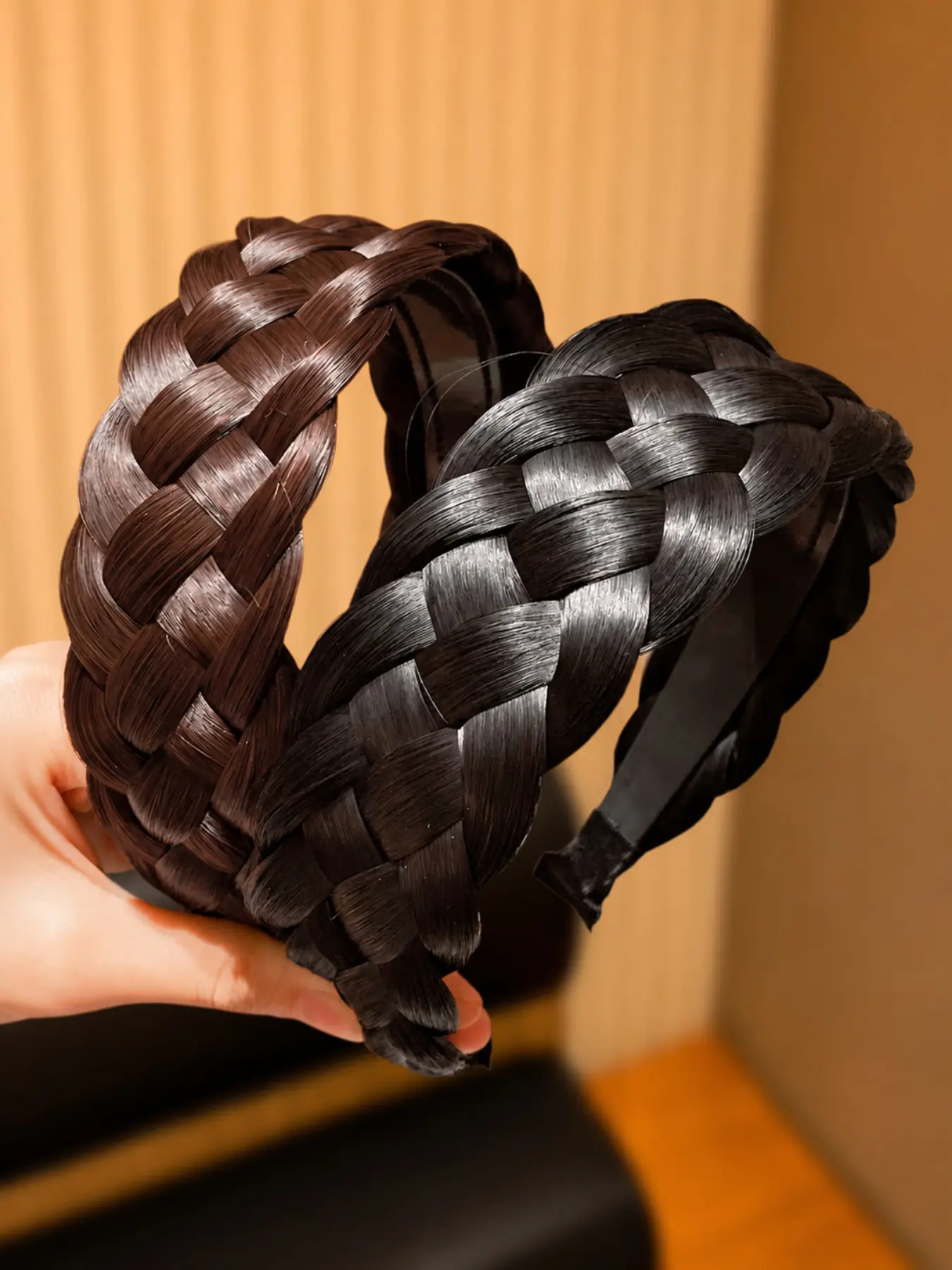 Multicolor Thick Braided Headband for Women, Bohemian Style Hair Accessory, Perfect Gift for Daily Wear, Travel, and Festive, Chic Headbands