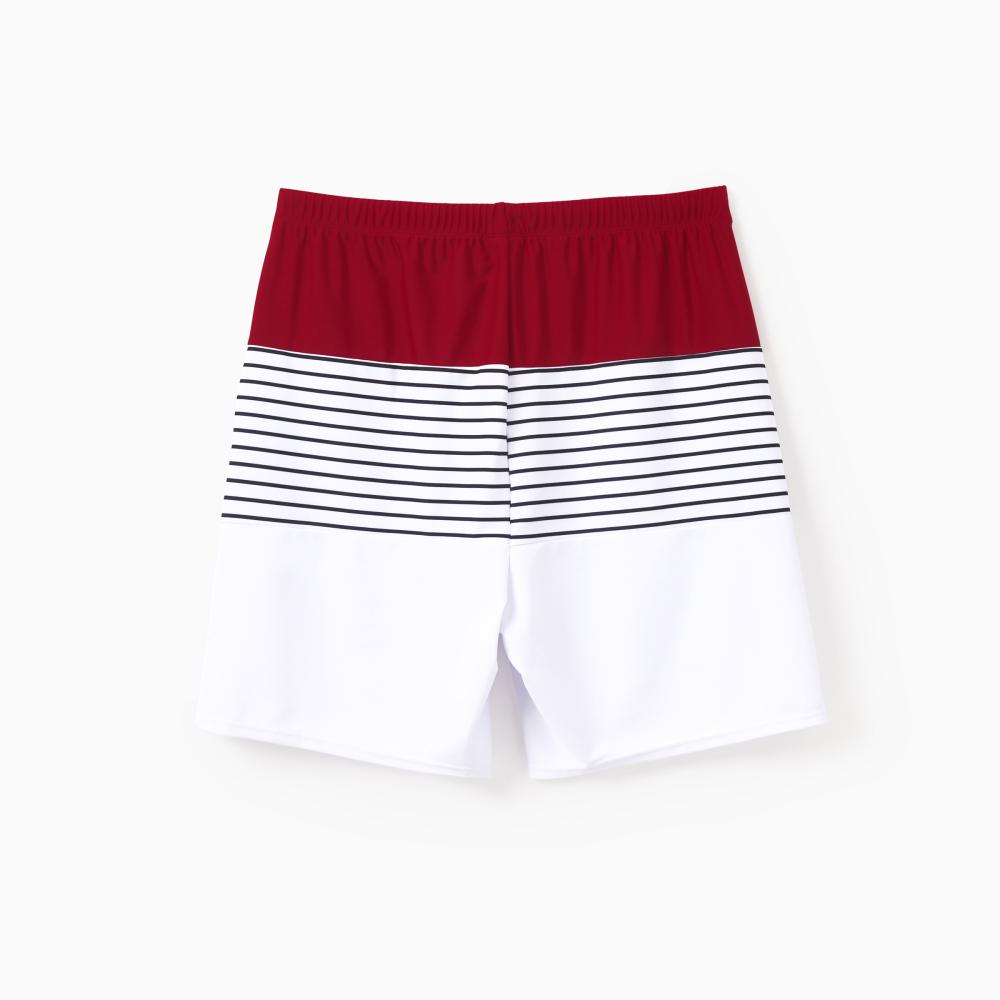 PatPat Family Matching Swimsuits Red Striped One-Shoulder Bikini or Colorblock Swim Trunks Matching Beachwear Outfits for Summer, Cruise, Vacation PatPat Family Matching Swimsuits Red Striped One-Shoulder Bikini or Colorblock Swim Trunks Matching Beachwear Outfits for Summer, Cruise, Vacation