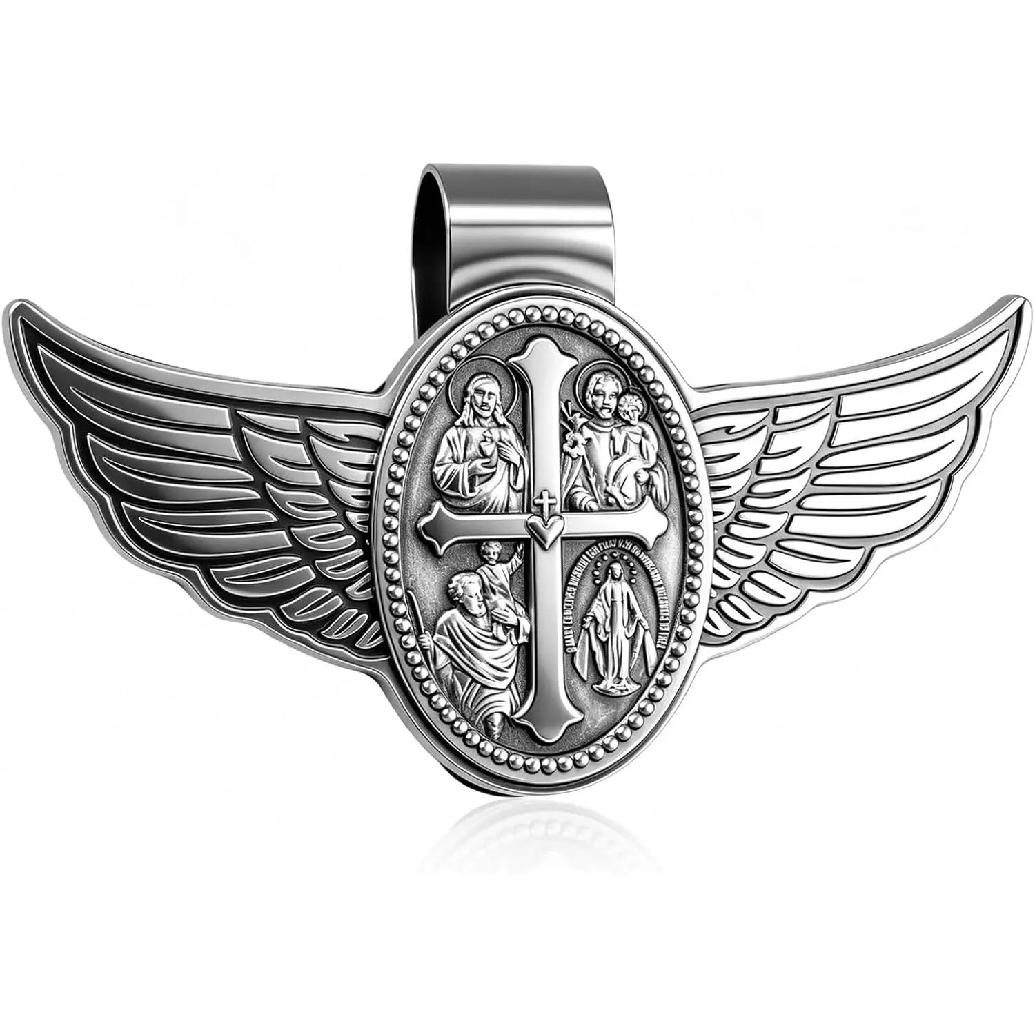 Guardian Angel Visor Clips for ,Guardian Angel for  Visor Clip for Praying Safe Driving,  Guardians Angels  for  Driver Catholic  Accessories