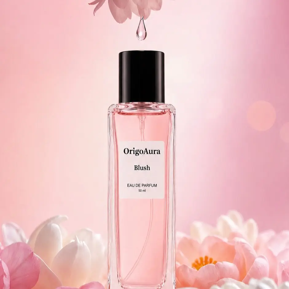 Origoaura Light Floral Daily Wear Perfume 50ML, Soft Floral Scent, Natural Sweetness, Perfect for Teen Girls, Captivating Fragrance