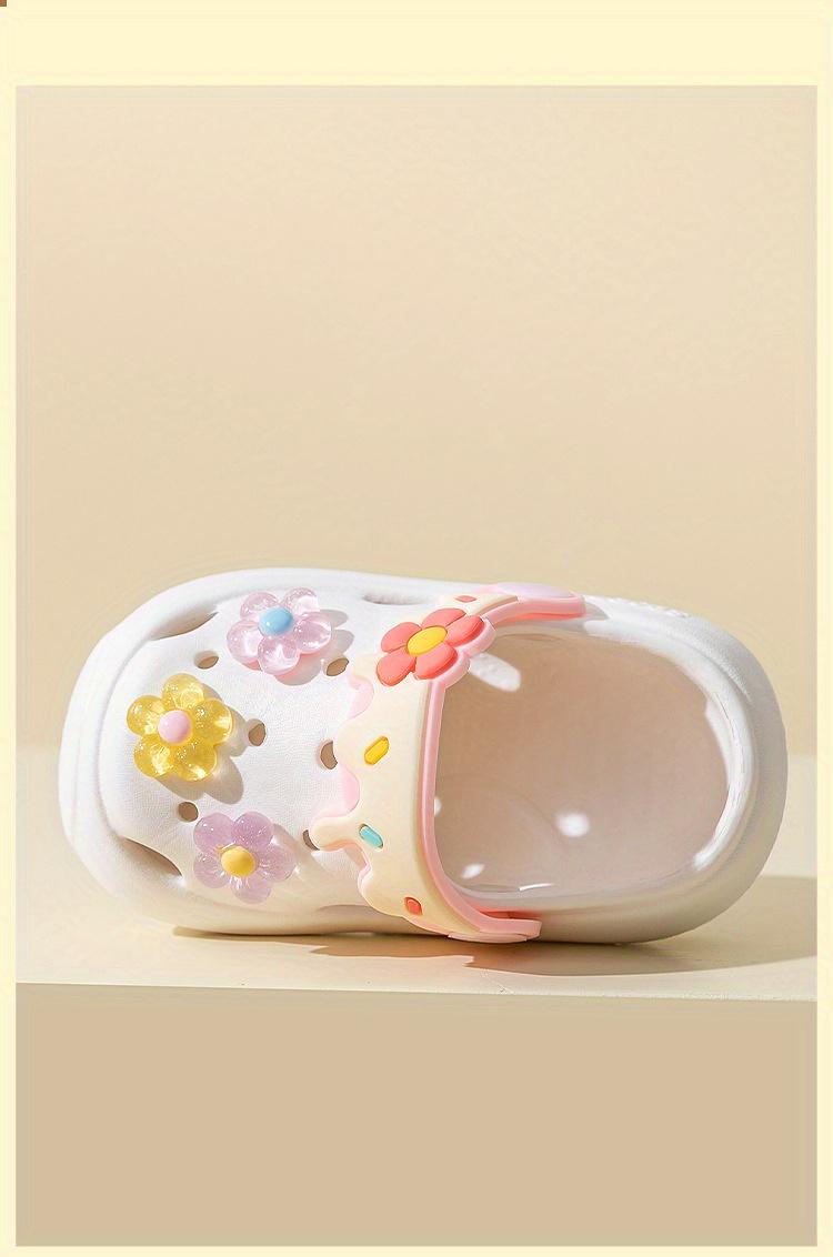 Adorable New Indoor Sandals for Toddlers, Featuring a Soft Non-Slip Bottom And Holes for Breathability