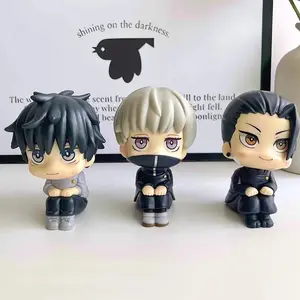 JJK Anime Figure Gojo Satoru Geto Suguru Inumaki Toge Fushiguro Megumi Toji Okkotsu Yuta Itadori Yuuji Ryomen Sukuna Nanami 10cm