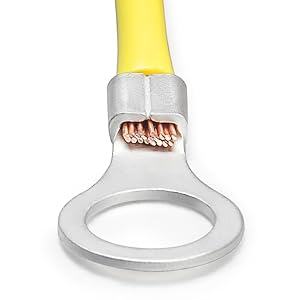 600PCS Heat Shrink Butt Connectors Blue 16-14 AWG-Tinned Red Copper Marine Butt Connectors - Wire Splice Connectors- Waterproof Connectors for Marine,Boat,Stereo