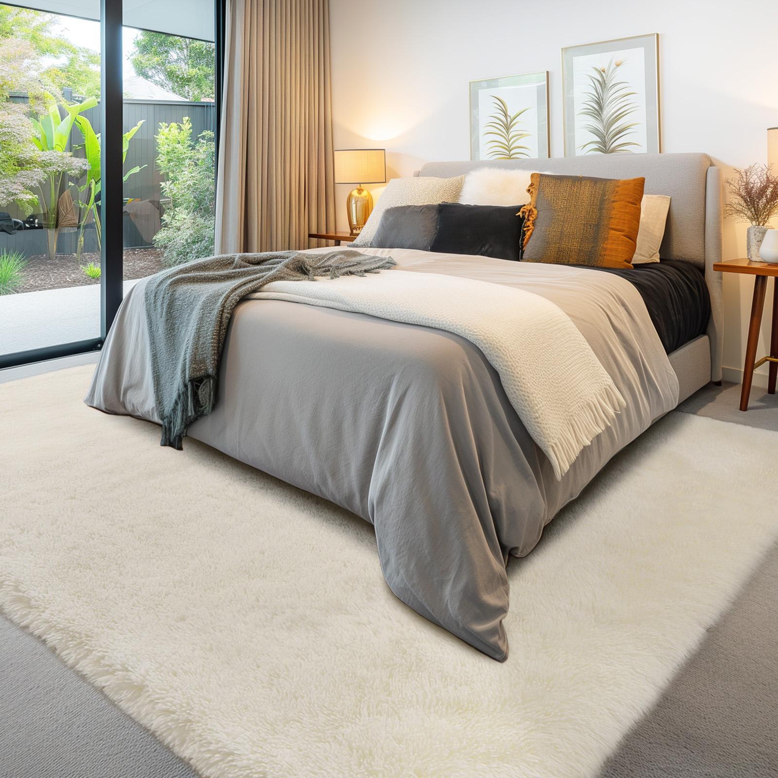 FAMVAL Large Size Plush Rugs Big Fluffy Area Rug Non-slip Soft Shaggy Carpet Mats for Livingroom Bedroom Nursery Home Decor Cream Christmas gifts FAMVAL Large Size Plush Rugs Big Fluffy Area Rug Non-slip Soft Shaggy Carpet Mats for Livingroom Bedroom Nursery Home Decor Cream Christmas gifts