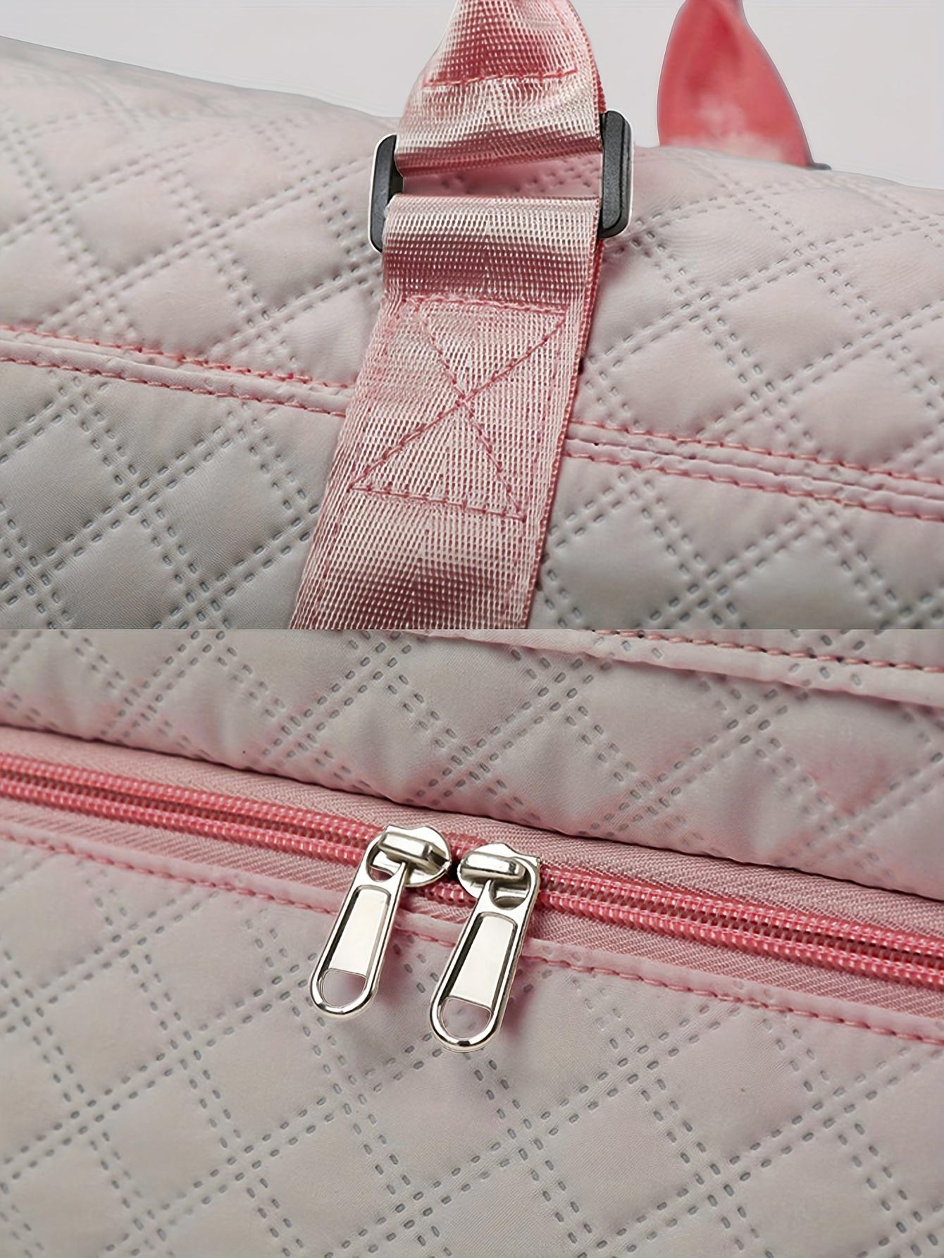 Travel Bag Set, Women's Weekend Bag with Shoulder Strap, Overnight Bag with Shoe Compartment, Yoga Gym Bag with Wet Pocket and Shoe Pocket, Pre and Postpartum Hospital Bag, Business Sports Bag Set