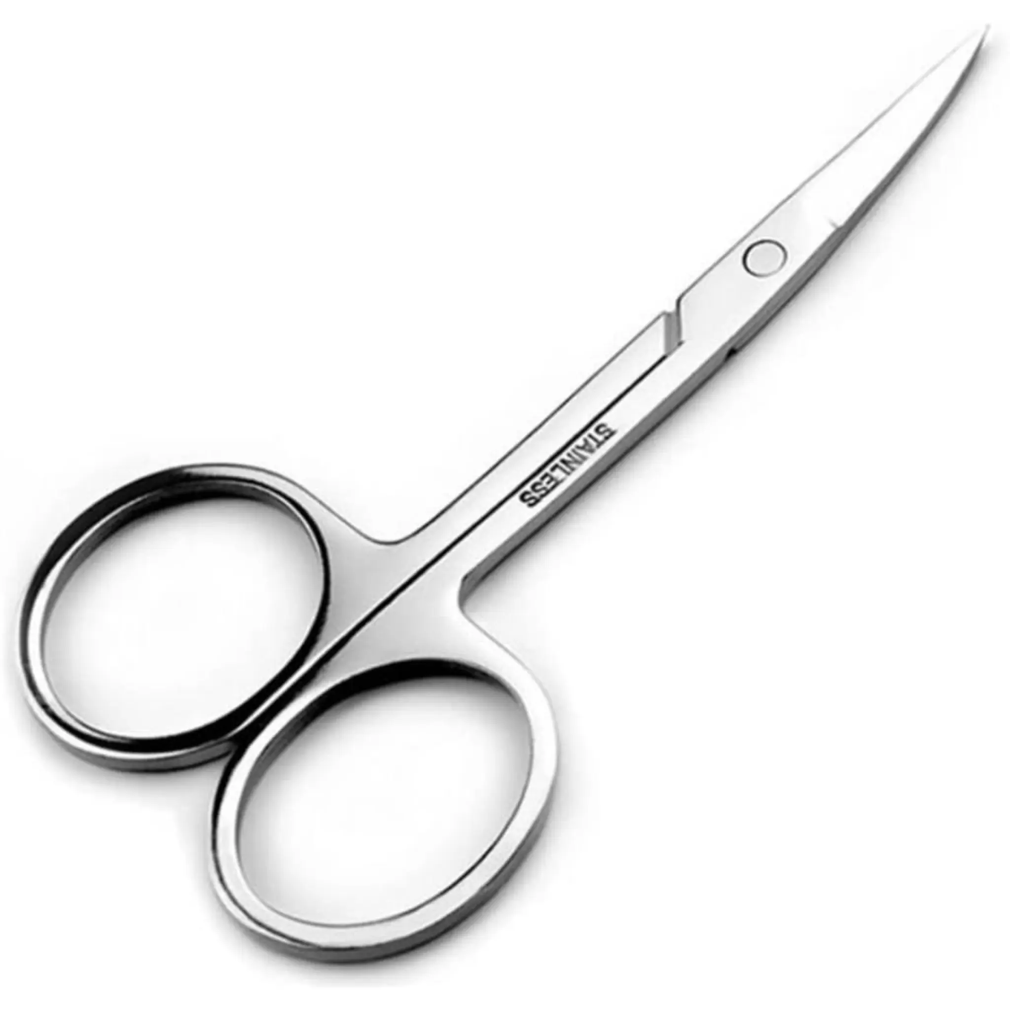 1/3/6pcs, Small Precision Eyebrow Scissors Stainless Steel Curved Tip with Safety Round End for Brow Shaping Grooming Trimmer Women Men Travel Kit Home Barber Use