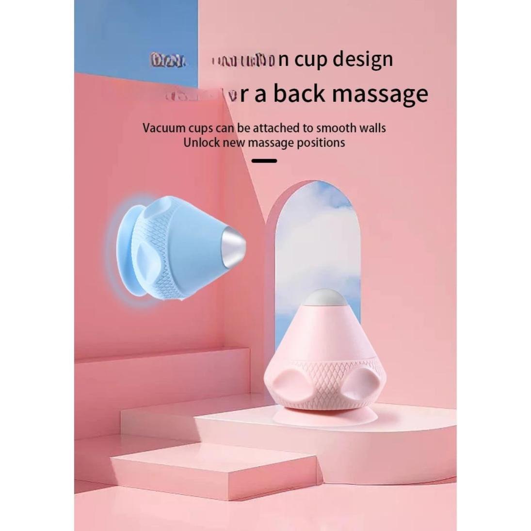 Electric Adsorption Fascia Ball - Portable Silicone Massage Ball for Full Body Relief & Ergonomic Design - Perfect for Head, Hands, Wrist, Thighs & Feet - Environmentally Friendly & Non-Irritating