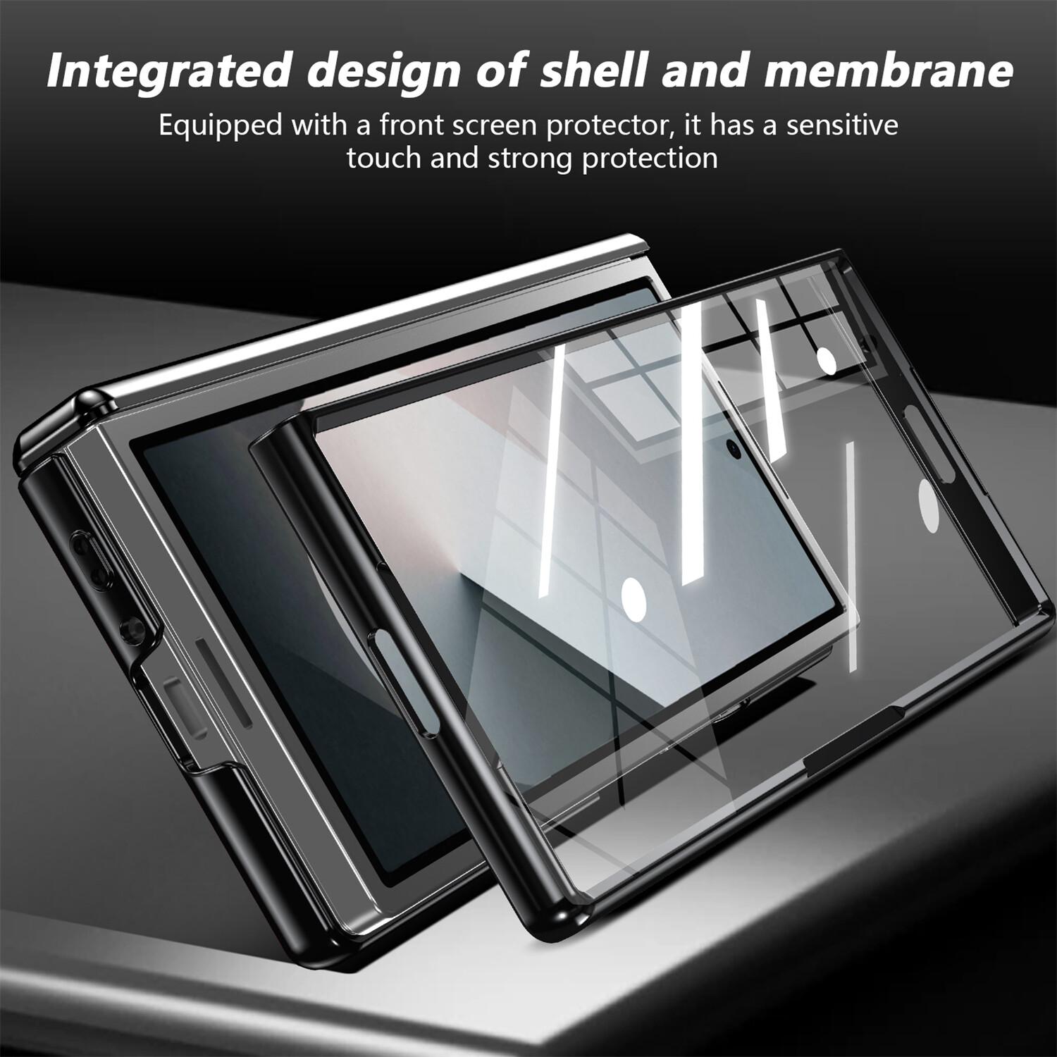 [LX]For Samsung Galaxy Z Fold 6/5/4/3 Shockproof Magnetic Ring Case Screen Protector Protection Protective TikTokShopBacktoSchool