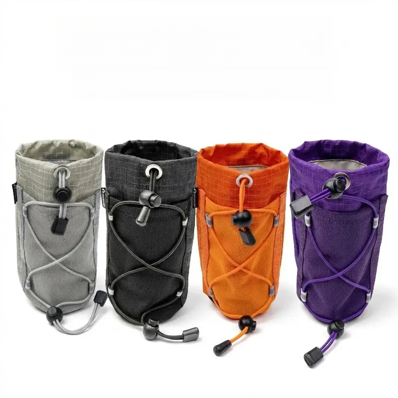 Outdoor Backpack Shoulder Strap Pouch - Viral Camping & Hiking Accessory, Multifunctional Phone & Water Bottle Storage, Lightweight Expandable Attachment, Ideal for Mountain Trekking, Cycling