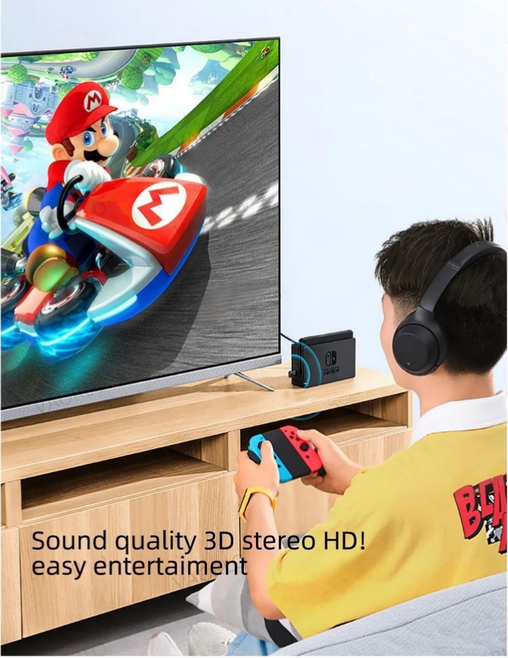 Bluetooth Wireless Audio Transmitter Bluetooth Headset Bluetooth Audio Adapter Driver-free/Plug and Play