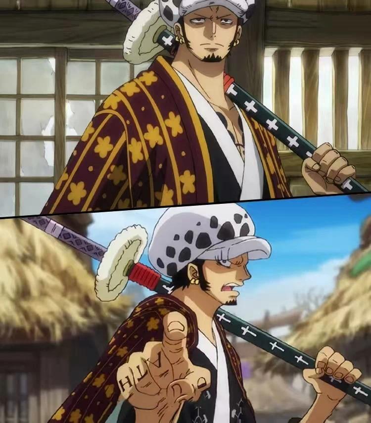 Trafalgar Law Cosplay Costume Anime Figures Digital Printing Kimono Uniform Full Set Halloween Carnival Party Suit Man # 1 # W.