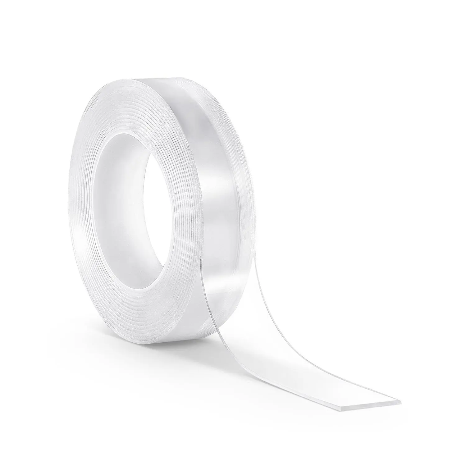 【DealsForYouDays】VEVOR Double Sided Tape Heavy Duty, 16 ft Long Nano Mounting Tape, Strong Adhesive & Reusable, Clear Two Sided Wall Tape, Removable Poster Picture Hanging Strips for Home, Office, Car, Outdoor Use
