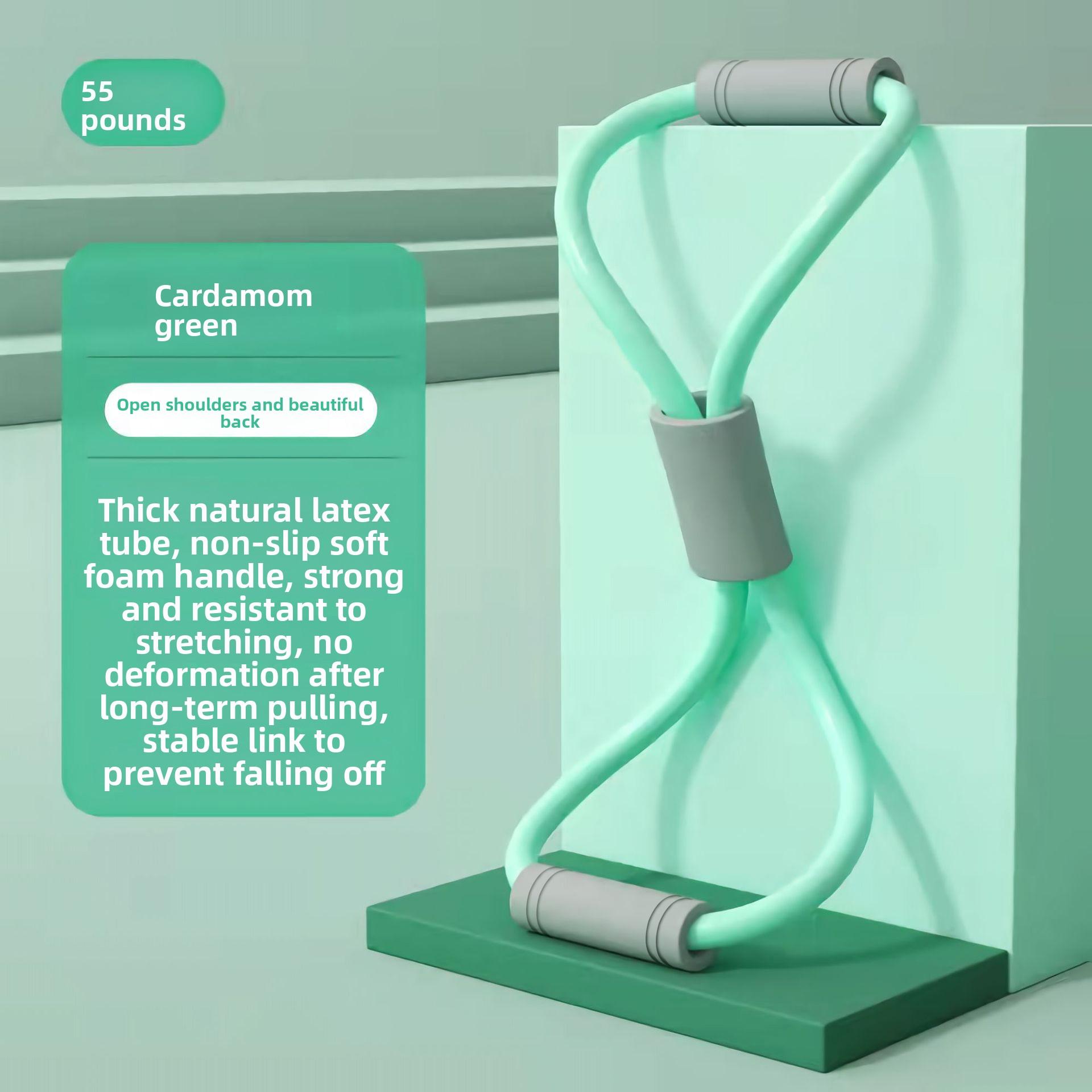 Sports and fitness resistance bands, figure-eight resistance bands, shoulder and back expander, shoulder and back beautifier, fitness elastic bands, multifunctional yoga bands