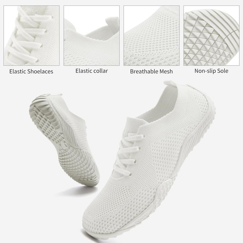 Barefoot Shoes Women Tennis Lacing Style Sneakers for Women Gym Running Zero Drop Workout Trail Minimalist Shoes