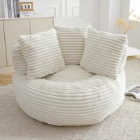 Beige + Corduroy + Foam