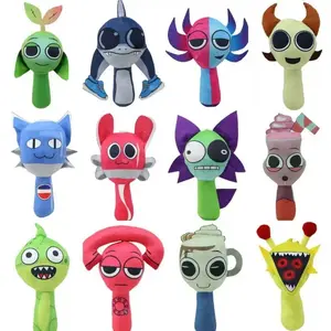 Sprunki Plush Toys Sprunki Game-related figurines Doll Stuffed Dolls Sprunki Plushie Soft Toy Peluches  Stuffed Animals
