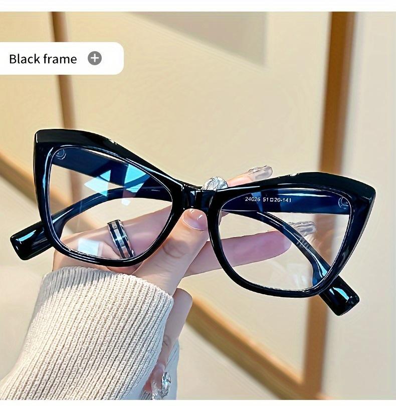 Y2K Cat-Eye Transparent Glasses – Ultra-Light Anti-Blue Light PC Frame, Stylish Pink & Clear Design for Street & Instagram Fashion SpringStatements