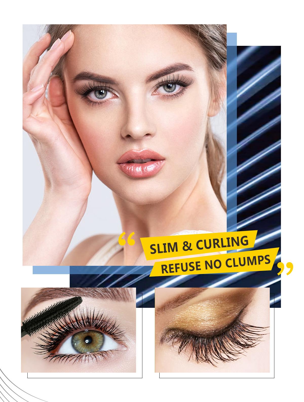 Bob Lengthening Mascara is waterproof, non-smudging, thick, curling, long-lasting, natural, and suitable for daily eyelash base makeup