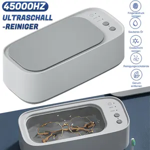 Ultrasonic Cleaning Machine for Jewelry, Automatic Dirt Clean Bath Tank, Multi-Use Ultrasonic Cleaning Equipment for Glasses, Watches and Accessories