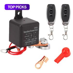 200a 12v dc car battery disconnect switch set, remote battery switch isolator, car battery switch isolator, car electrical appliances for cars trucks, auto accessories, vehicle