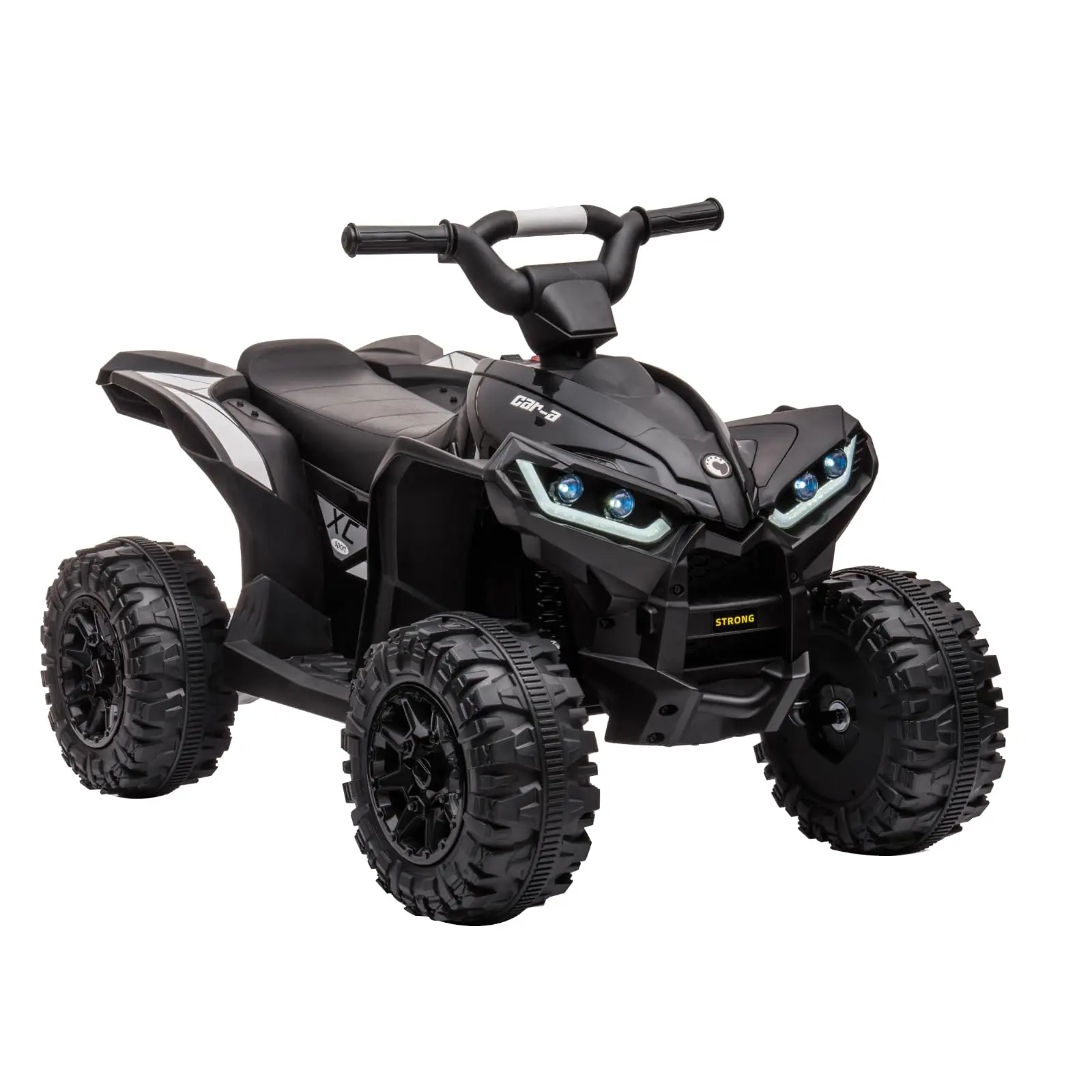12V Electric 4 Wheeler ATV Ride-On Remote Control Car - Outdoor Play Toy for Ages 3–8, Red Color, Safe Operation