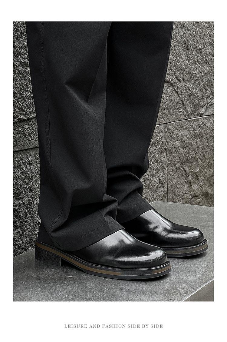 Men's Shoes 2026 New Summer Men's Big Head Muller Toe Box for Outdoors Boken Shoes Tide Half Slippers Slip-on,Gift brown Footwear