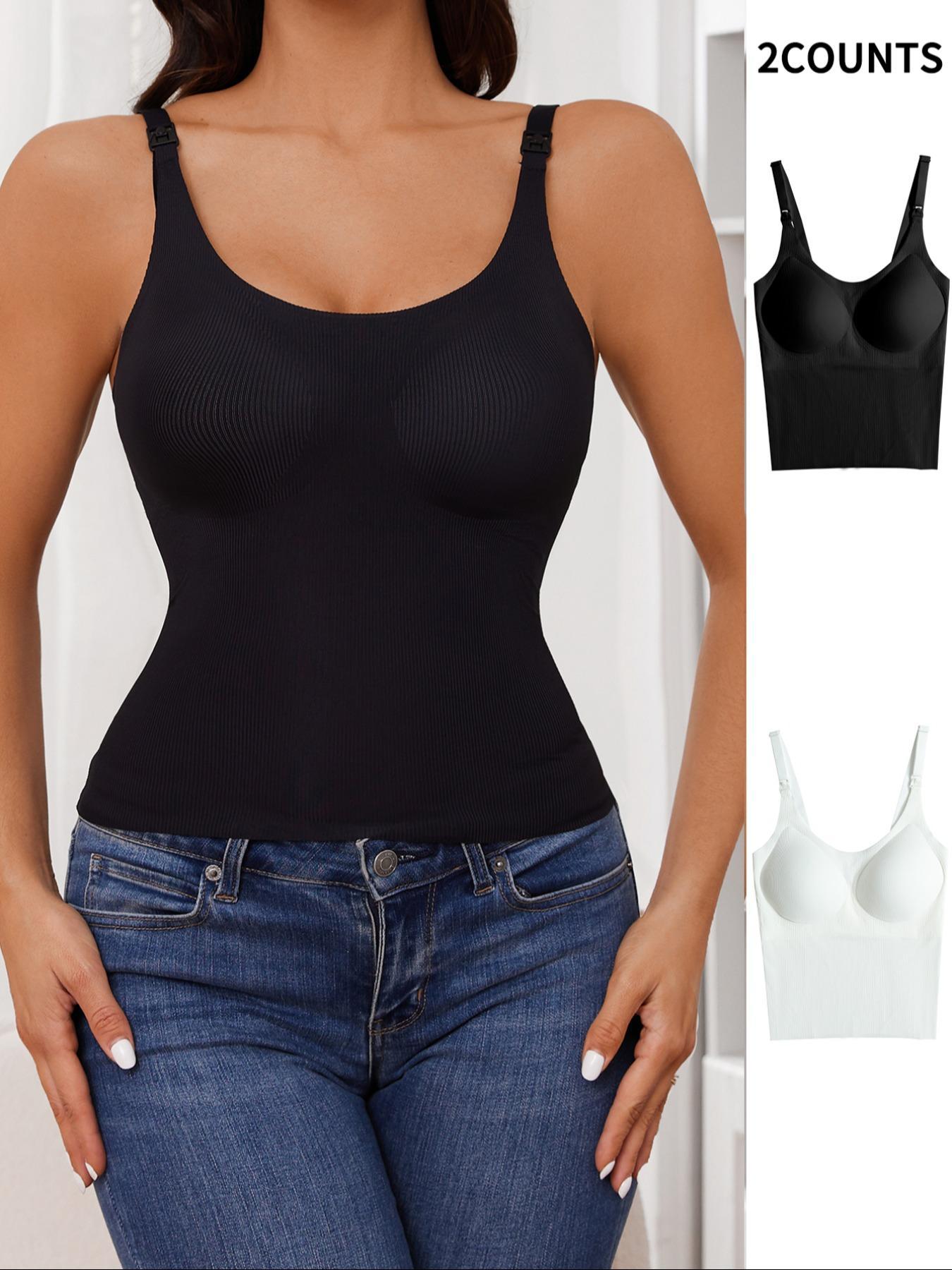 Breastfeeding Bra Set 2 Pieces, Seamless Comfortable and Stylish Nursing Bras, All-Day Soft Fabric, Women's Underwear for Breastfeeding, Pregnancy Maternity Bra