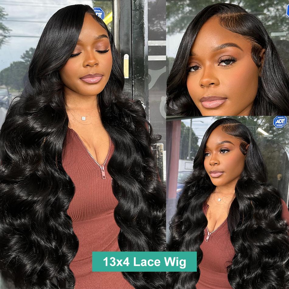 Bling Hair Body Wave Lace Wigs For Women Real Human Hair Wigs Hd Transparent 13x4 Lace Frontal Wig 34 36 Inch 13x6 Lace Frontal Wig Pre Plucked 180 Density #TikTokShopHolidayHaul
