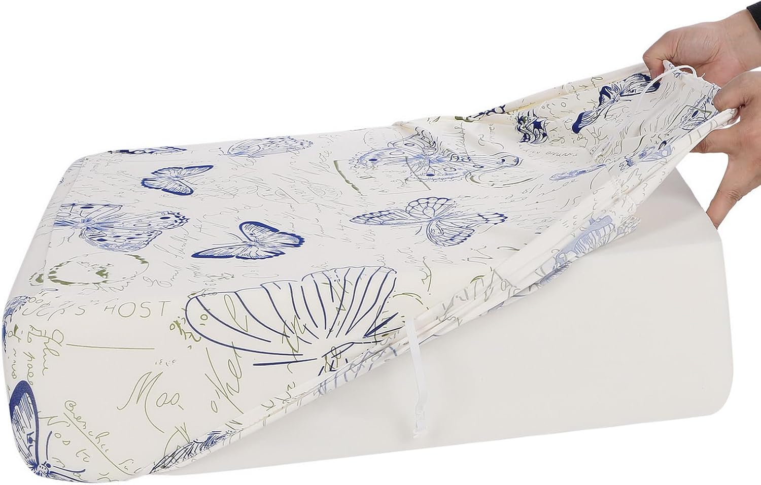 SearchI Stretch Printed Sofa Couch Cushion Covers Replacement Chair Cushion Slipcovers Sofa Seat Cover with Elastic Bottom(Medium, Butterfly Pattern) SearchI Stretch Printed Sofa Couch Cushion Covers Replacement Chair Cushion Slipcovers Sofa Seat Cover with Elastic Bottom(Medium, Butterfly Pattern)