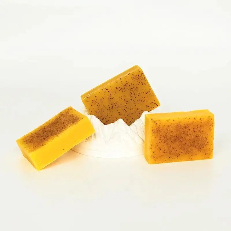 3PCS Turmeric Soap,Deep cleansingSoap,Moisturizing Soap For Face &Body,Body wash & Soap For Women& Men jabon curcuma Body CareComfort Skin Care acid kojic glow bar nurture Moisturizer Cleanser Acne Lemon