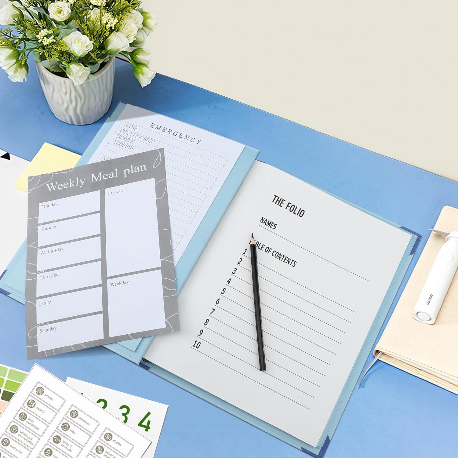 File Folder, 1 Count Envelope-closure Cover Design Portable Foldable File Folder, Pastel Color File Storage Folder, Office Stationery & Supplies