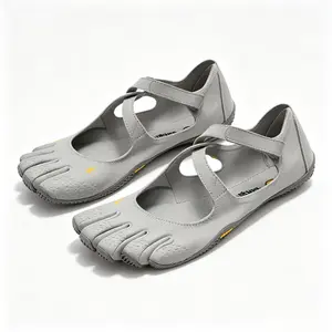 Cross Strap Separate Toe Barefoot Sandals Lightweight Flexible Zero Drop Sole Outdoor Swimming Walking Trainers