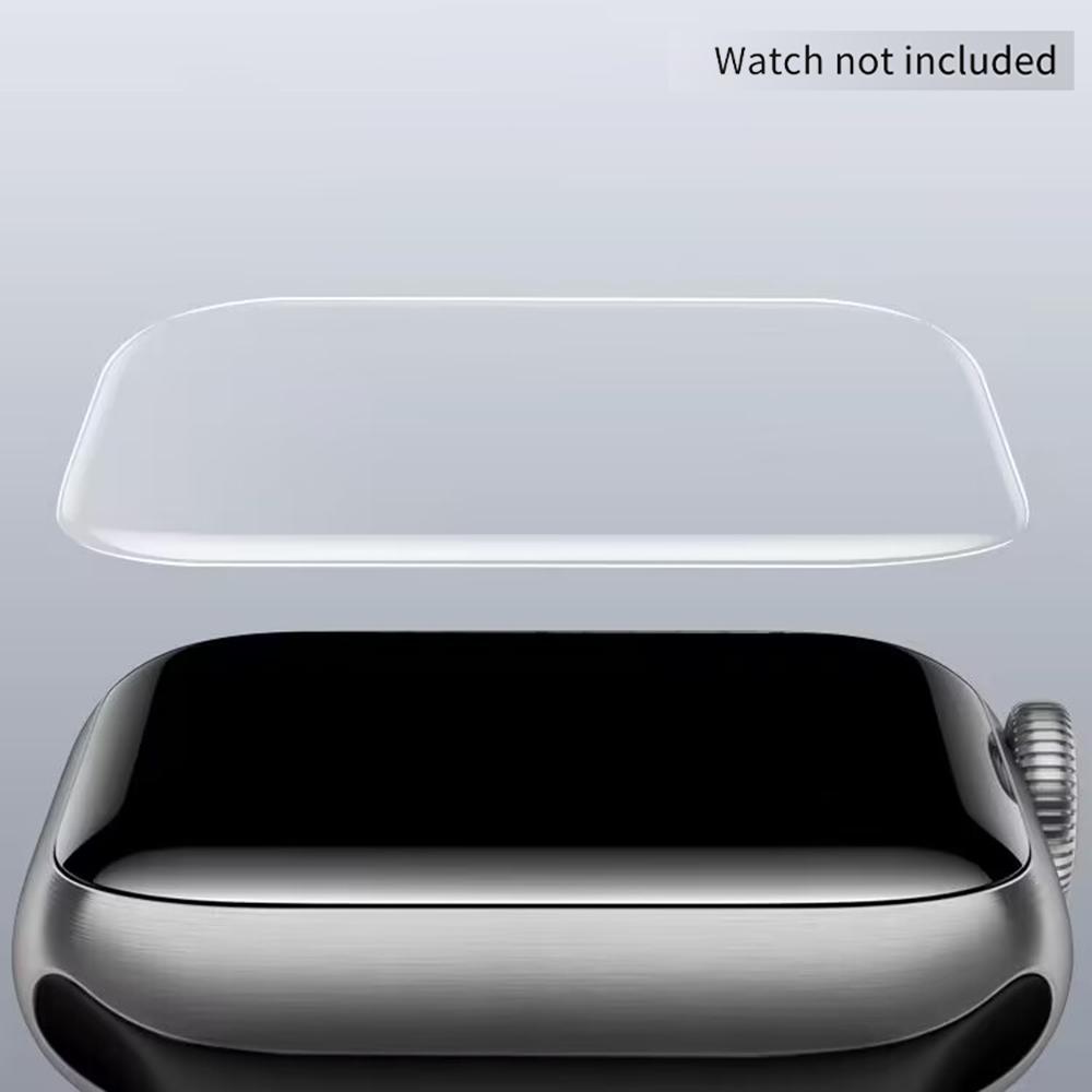 TPU HD Clear Full Hydrogel Film Screen Protector with Fingerprint Reduction, Dustproof Function, Watch Screen Cover For Apple Watch Smart Watch Accessories